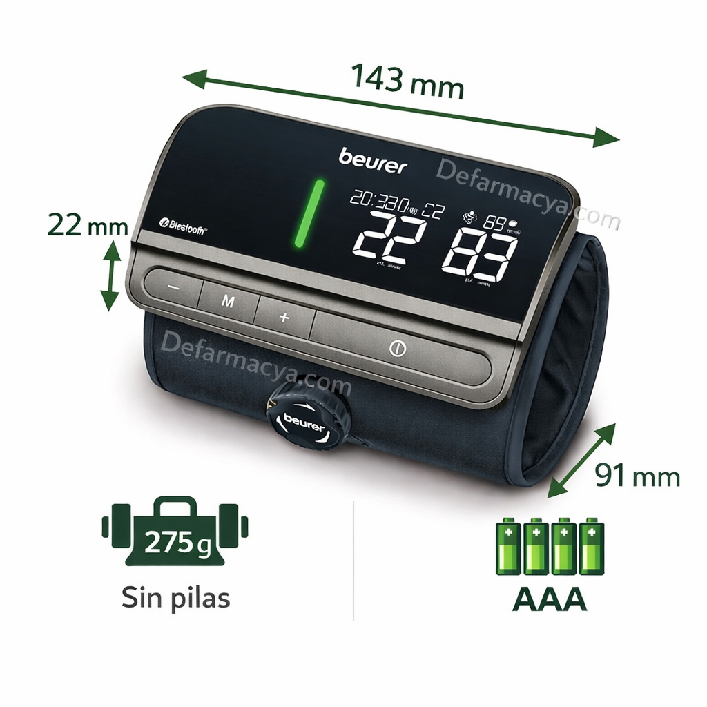 Dimensiones Beurer bm81